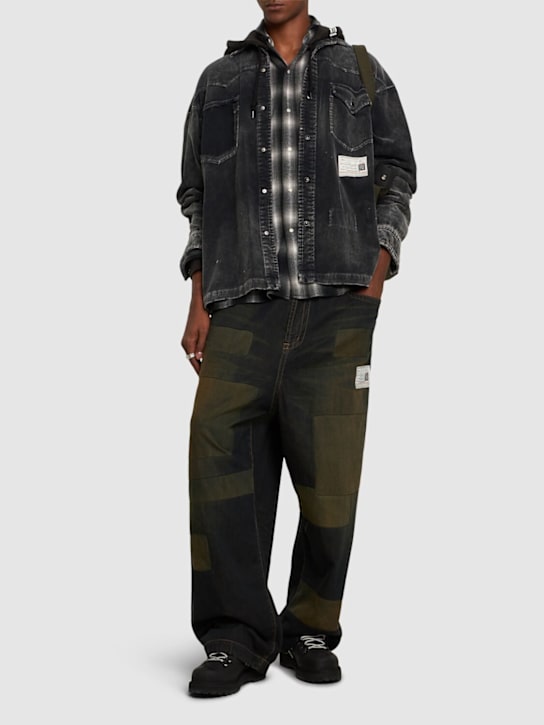 Mihara Yasuhiro: Vintage corduroy cotton shirt - men_1 | Luisa Via Roma