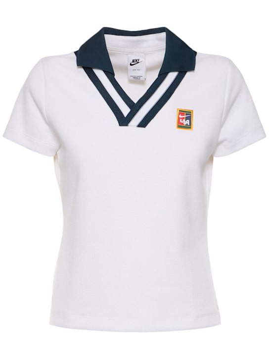 Nike: Polo Yoon a maniche corte - women_0 | Luisa Via Roma