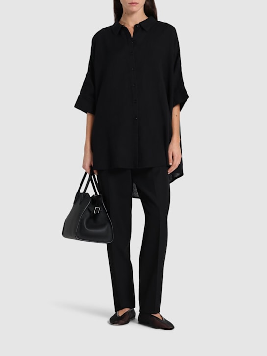 POSSE: Lula linen & cotton long shirt - women_1 | Luisa Via Roma