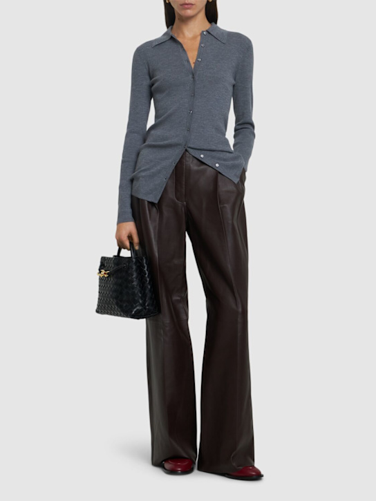 Isabel Marant: Elvira wool blend cardigan - women_1 | Luisa Via Roma