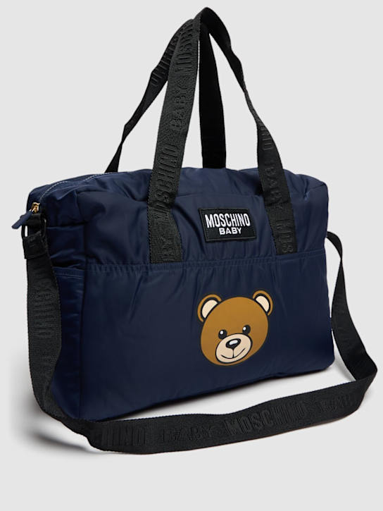 Moschino: 印花尼龙妈咪包 - kids-boys_1 | Luisa Via Roma