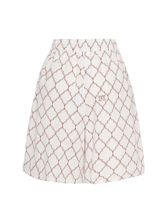 Ululato cotton poplin shorts - Thumbnail 1
