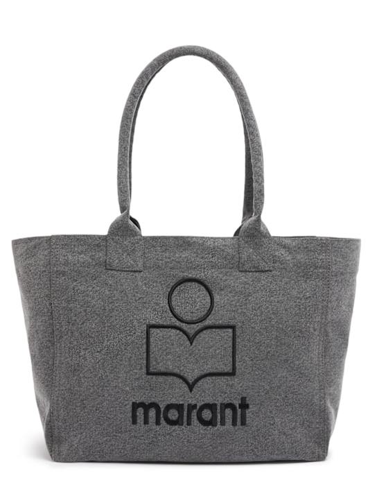 Isabel Marant: Yenky Zipped cotton tote bag - women_0 | Luisa Via Roma