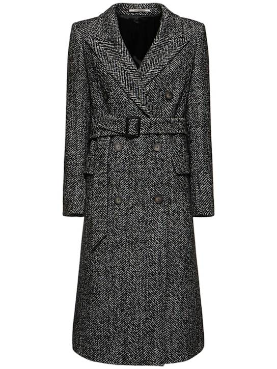 Tagliatore 0205: Jole double breast wool blend coat - women_0 | Luisa Via Roma