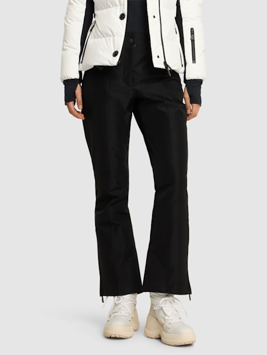 Moncler: Resile Après leather ankle boots - women_1 | Luisa Via Roma