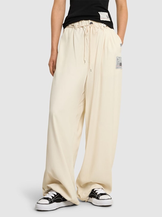 Mihara Yasuhiro: Peterson Low OG sole canvas sneakers - Black - women_1 | Luisa Via Roma