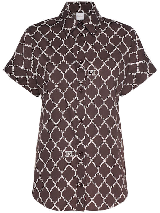 Sponda cotton poplin shirt