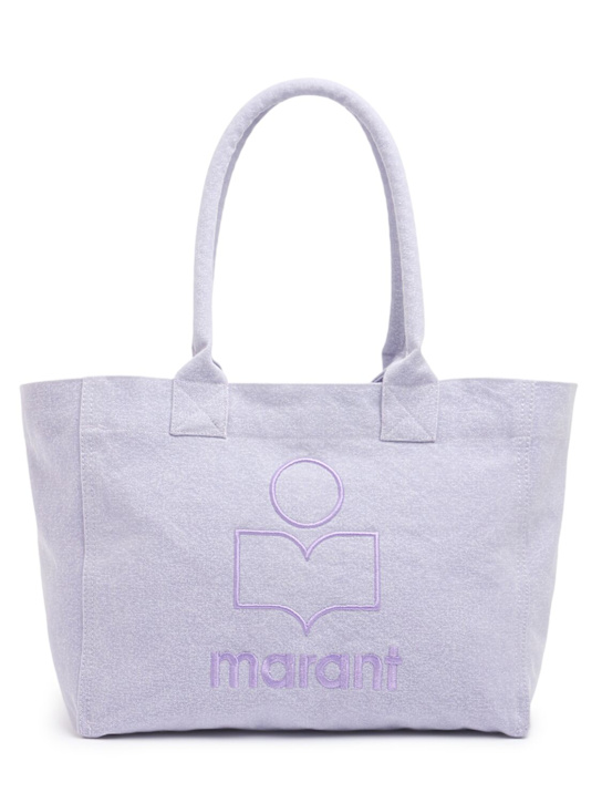 Isabel Marant: Yenky Zipped cotton tote bag - women_0 | Luisa Via Roma