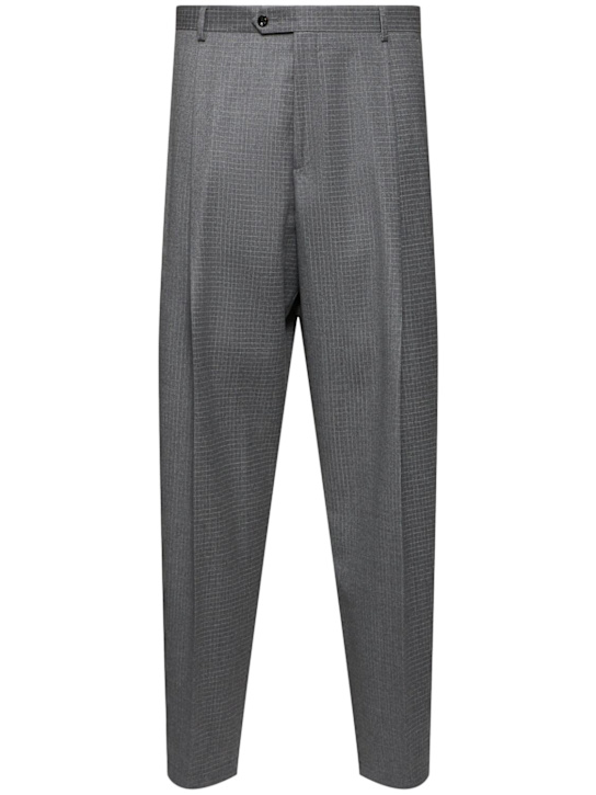 Lc23: Ripstop wool pants - men_0 | Luisa Via Roma