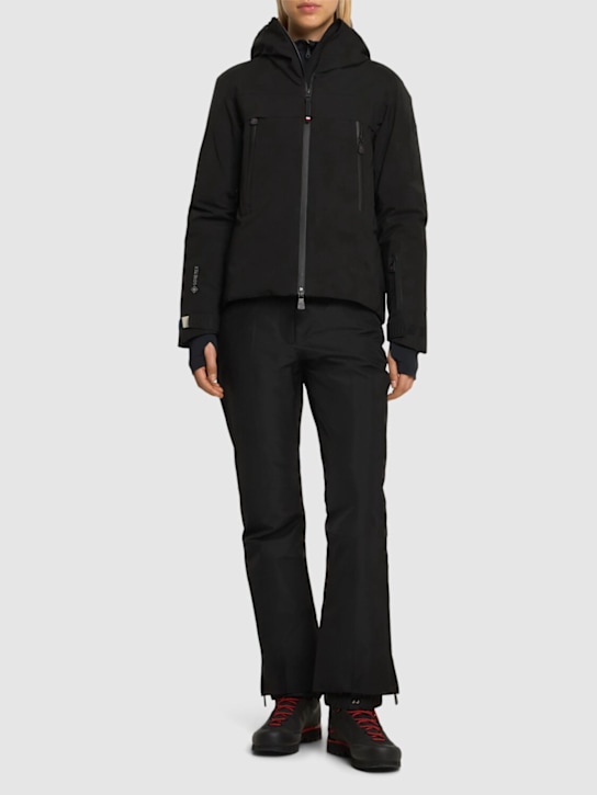 Moncler Grenoble: Chanavey tech padded ski jacket - women_1 | Luisa Via Roma