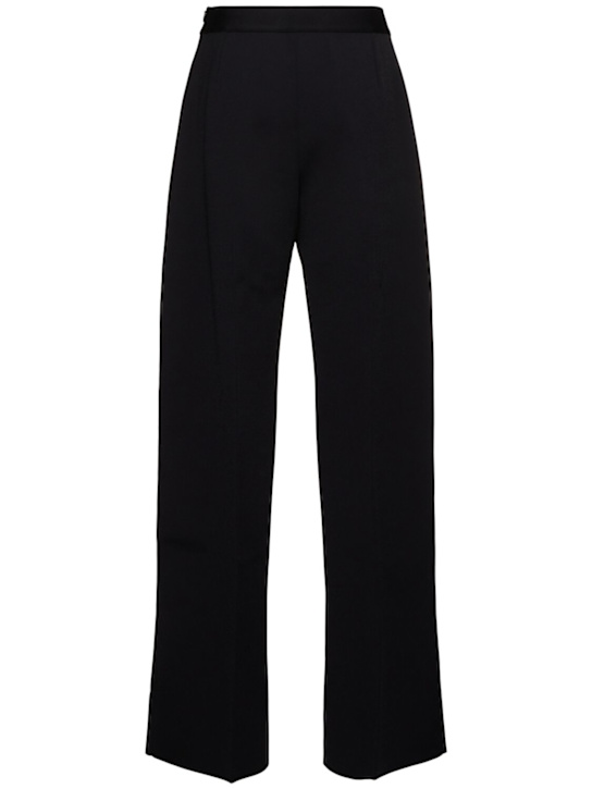 Jil Sander: Pantaloni in maglia di misto viscosa - women_4 | Luisa Via Roma