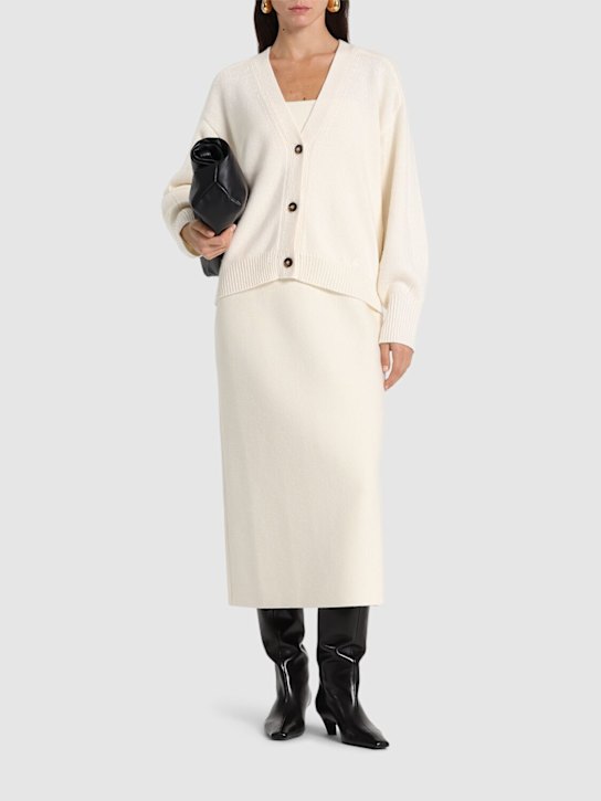 Loulou De Saison: Zanzibar wool & cashmere cardigan - women_1 | Luisa Via Roma