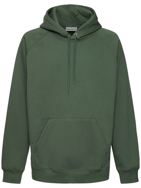 Carhartt WIP: Sudadera de algodón con capucha - men_0 | Luisa Via Roma