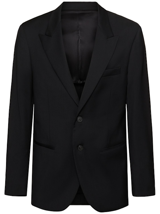 Seven Gauge: Single breast tropical wool blazer - men_0 | Luisa Via Roma