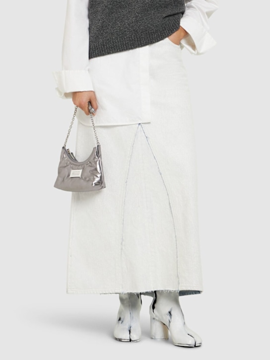 Maison Margiela: 80mm Tabi Bianchetto ankle boots - women_1 | Luisa Via Roma