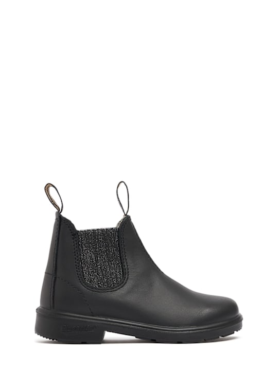 Blundstone: Leather Chelsea boots - Black - kids-girls_0 | Luisa Via Roma