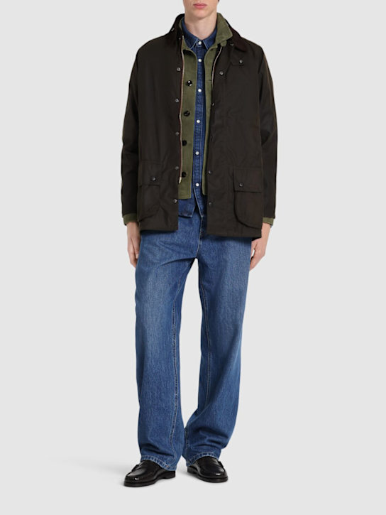 BARBOUR: JACKE AUS GEWACHSTER BAUMWOLLE "BEAUFORT" - men_1 | Luisa Via Roma
