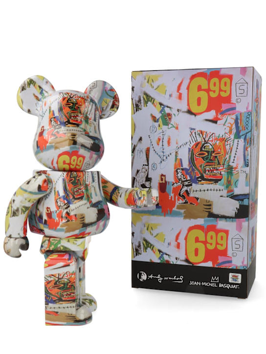 Medicom Toy: Bearbrick 100+400% Warhol x Basquiat - ecraft_1 | Luisa Via Roma