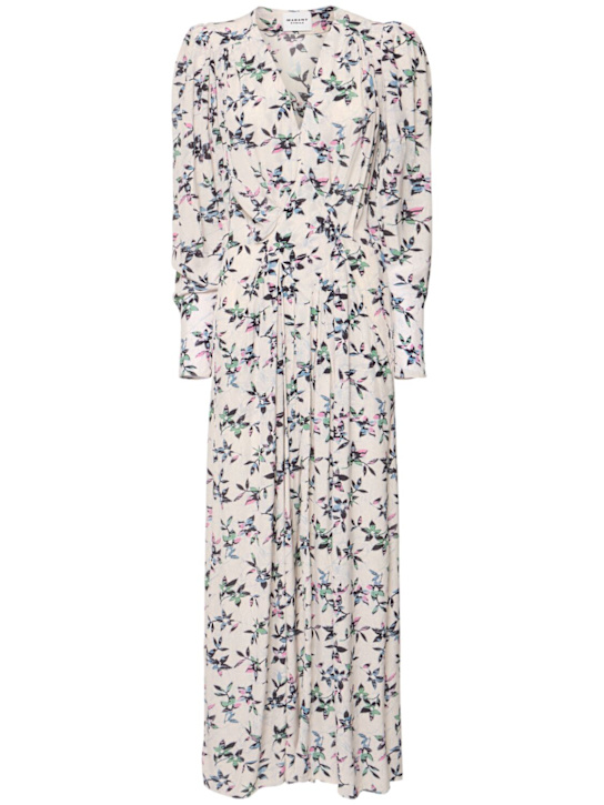 Vonick v-neck viscose maxi dress