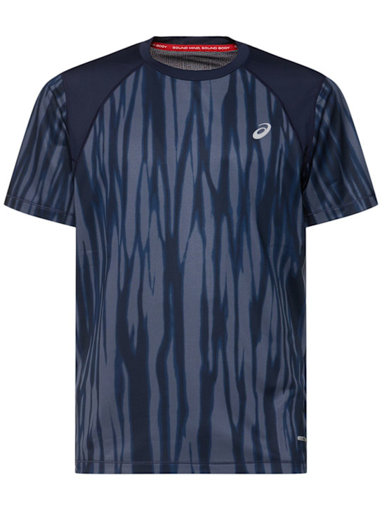 Asics: Road all over print t-shirt - men_0 | Luisa Via Roma