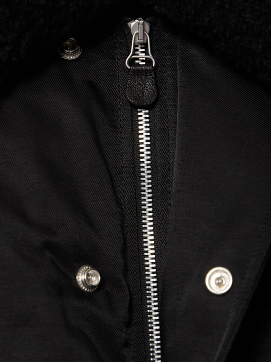 Our Legacy: Cotton blend jacket - Black - men_1 | Luisa Via Roma