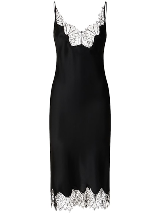 Coperni: Lace slip dress - women_0 | Luisa Via Roma