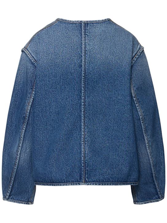 Soeur: Agatha denim jacket - women_4 | Luisa Via Roma