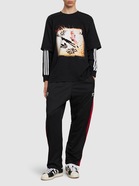 adidas Originals: Korn long sleeve t-shirt - men_1 | Luisa Via Roma
