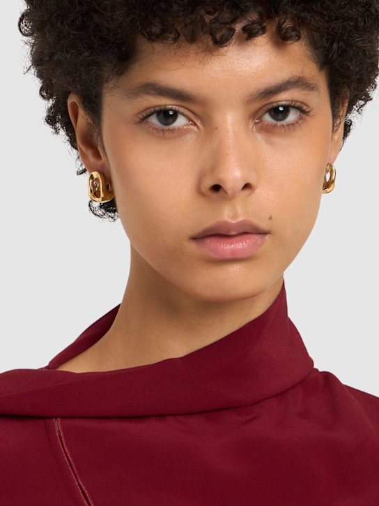 Charlotte Chesnais: Creoles Shima drop earrings - women_1 | Luisa Via Roma