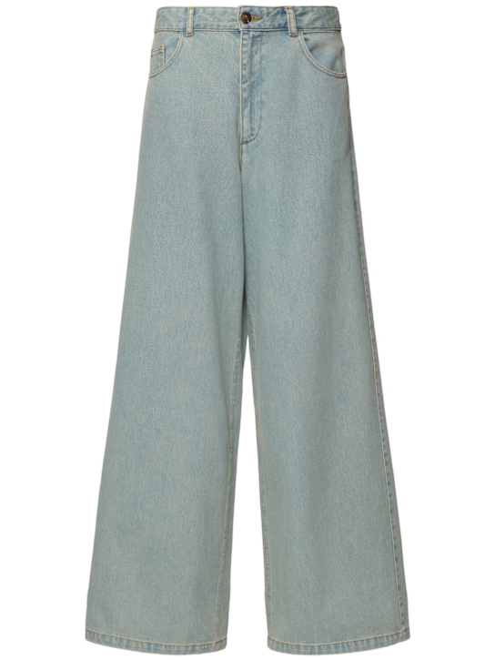 Soeur: Alexis low rise wide denim jeans - women_0 | Luisa Via Roma
