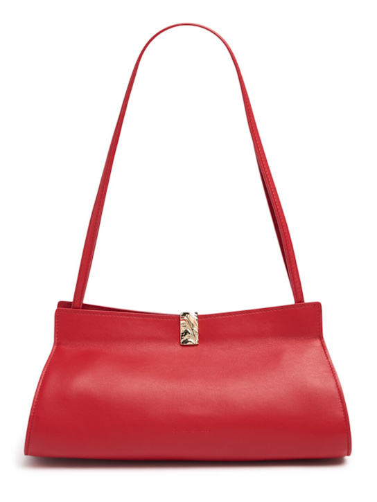 Loulou De Saison: Johanna leather shoulder bag - women_0 | Luisa Via Roma