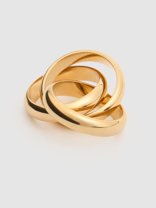 LIÉ STUDIO: Sofie thick ring - Gold - women_3 | Luisa Via Roma