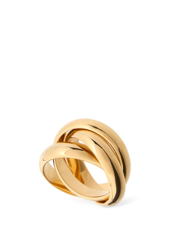 LIÉ STUDIO: Sofie thick ring - Gold - women_0 | Luisa Via Roma