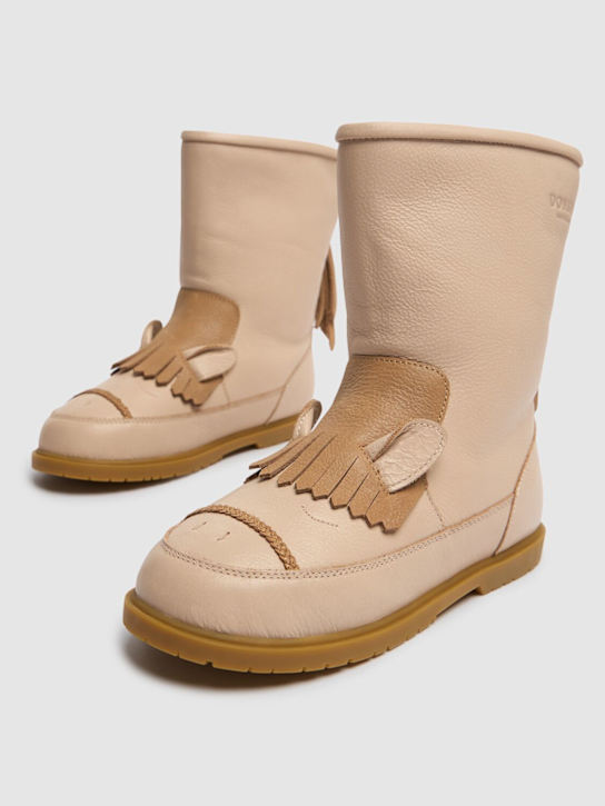 Donsje: Horse leather boots w/ ears - kids-boys_1 | Luisa Via Roma