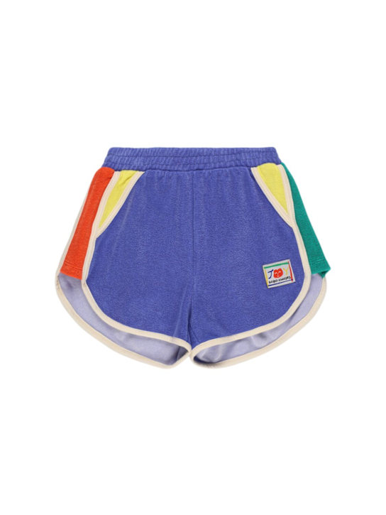 Bobo Choses: コットンブレンドテリーショートパンツ - kids-girls_0 | Luisa Via Roma