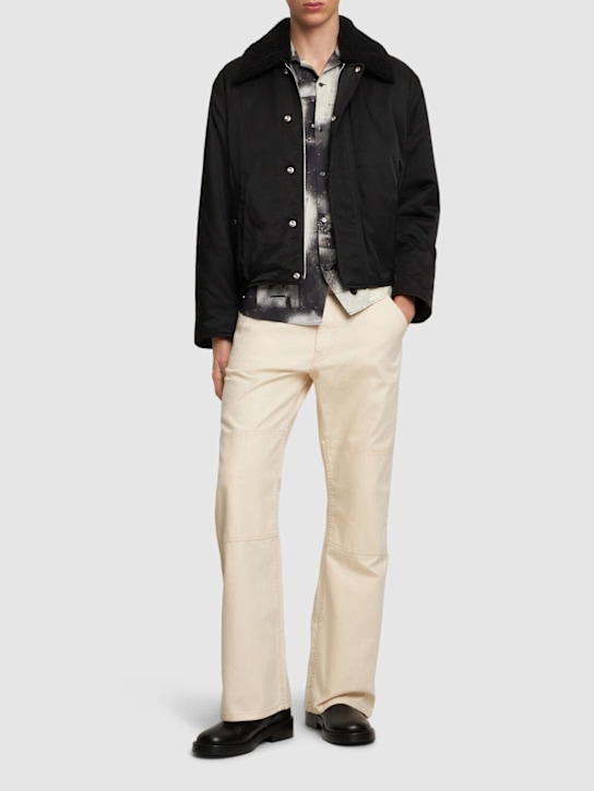 Acne Studios: Cotton pants - men_1 | Luisa Via Roma