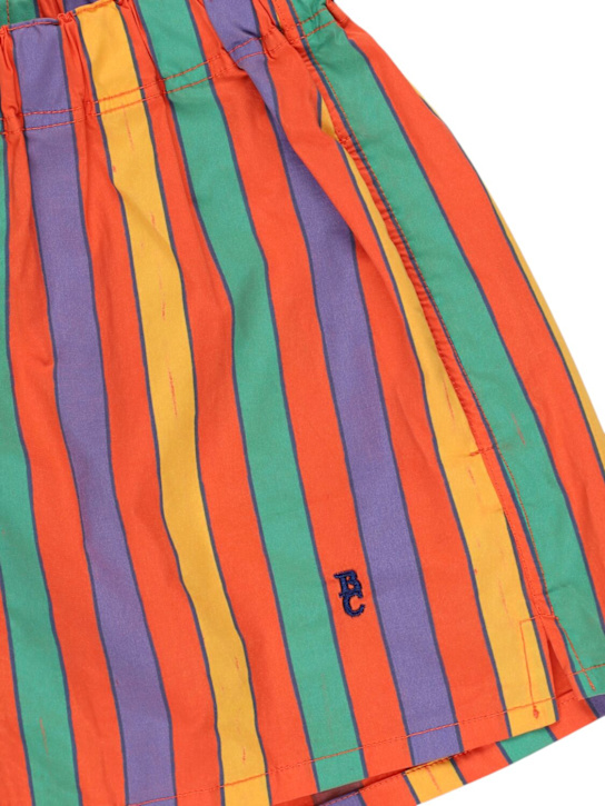 Bobo Choses: Striped cotton poplin shorts - kids-boys_1 | Luisa Via Roma
