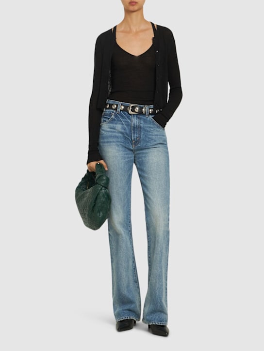 Marthe knitted viscose top - Thumbnail 2