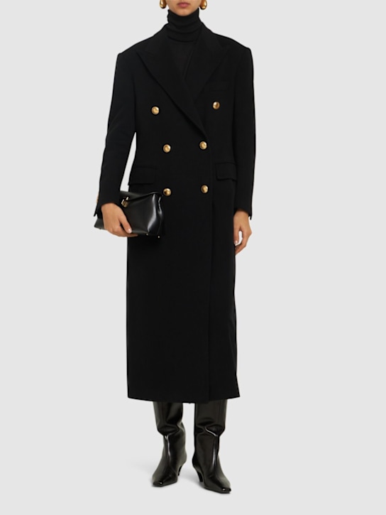 Tagliatore 0205: Caitlyn wool & cashmere long coat - women_1 | Luisa Via Roma