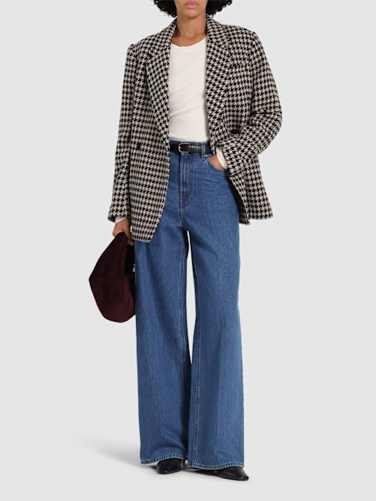 ANINE BING: Kaia ウールブレンドブレザー - women_1 | Luisa Via Roma