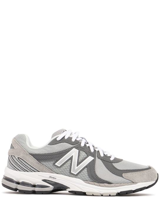 Comme des Garçons Homme: CDG HOMME FW24 X NB 860v2 sneakers - men_0 | Luisa Via Roma