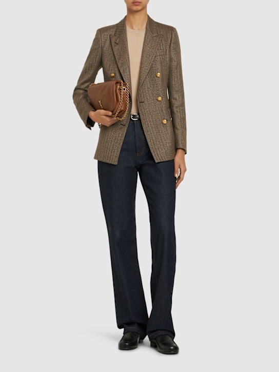 Tagliatore 0205: Parigi double breast wool blazer - women_1 | Luisa Via Roma