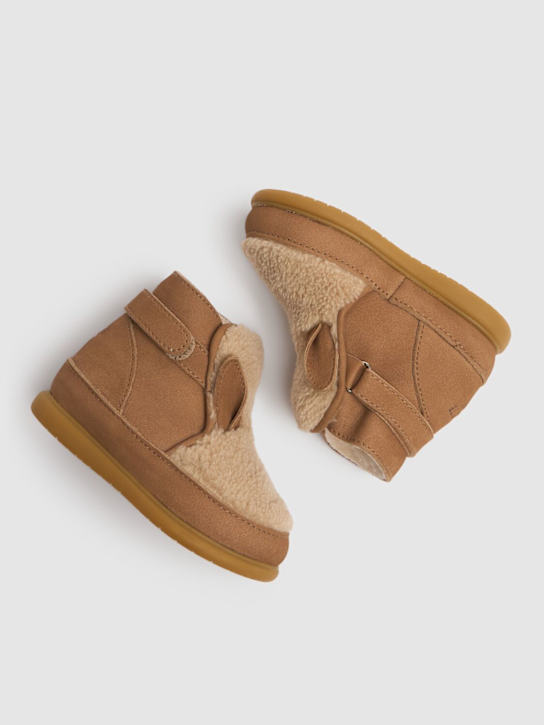 Donsje: Stivaletti in pelle con orecchie applicate - kids-girls_1 | Luisa Via Roma