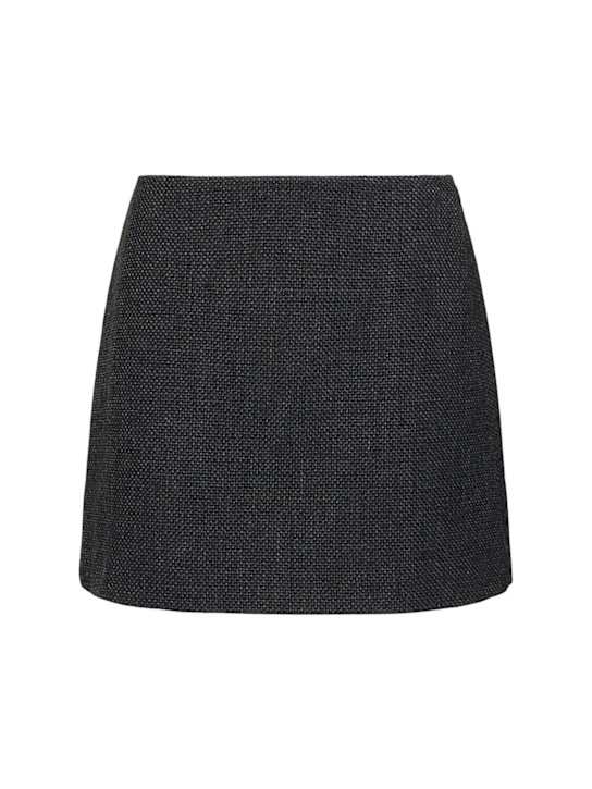 Theory: Structured mini skirt - women_0 | Luisa Via Roma