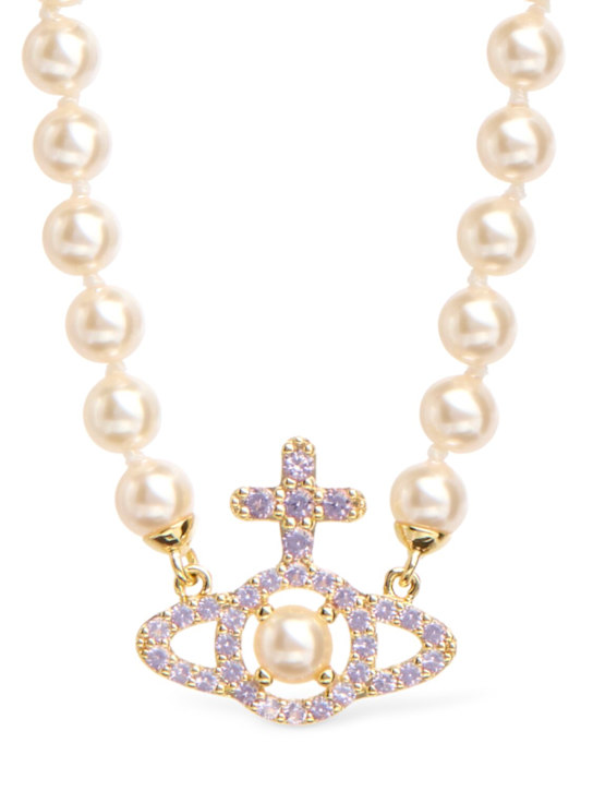 Vivienne Westwood: Olympia人造珍珠项链 - women_0 | Luisa Via Roma