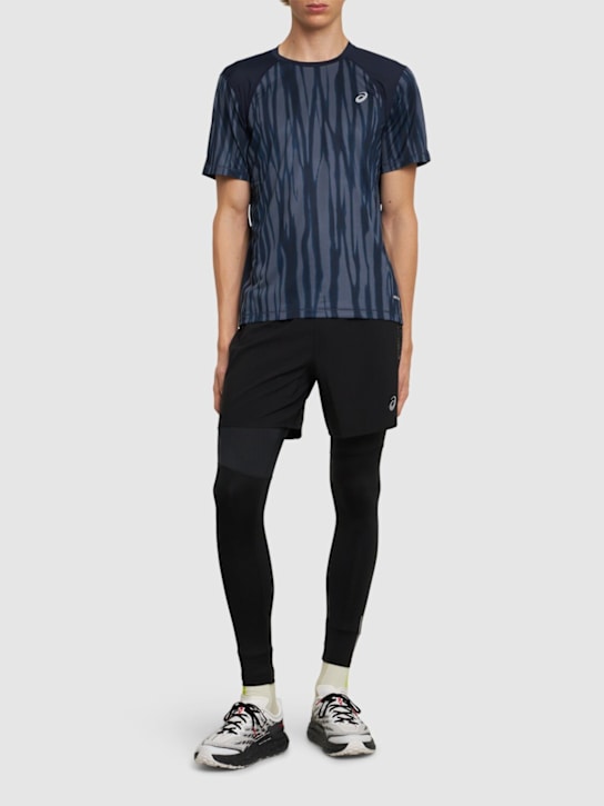 Asics: Road all over print t-shirt - men_1 | Luisa Via Roma