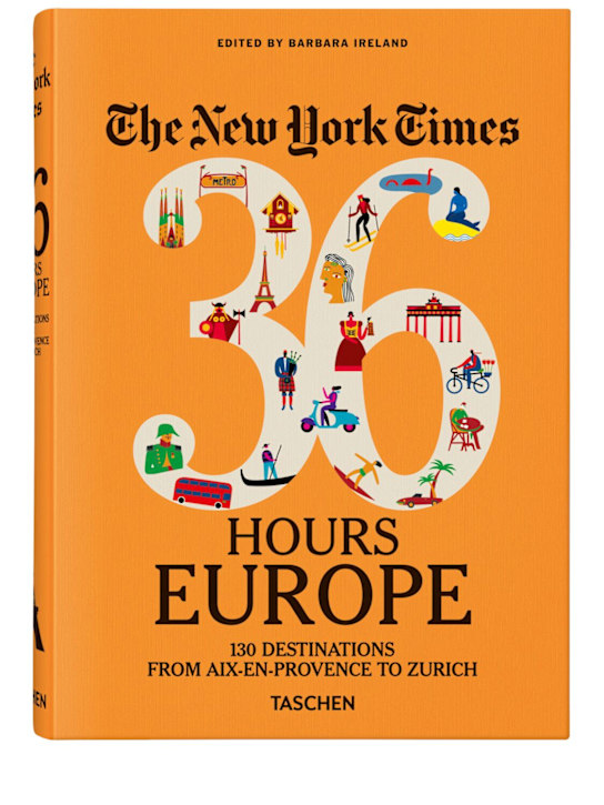 Taschen: The New York Times 36 Hours Europe - Orange - ecraft_0 | Luisa Via Roma