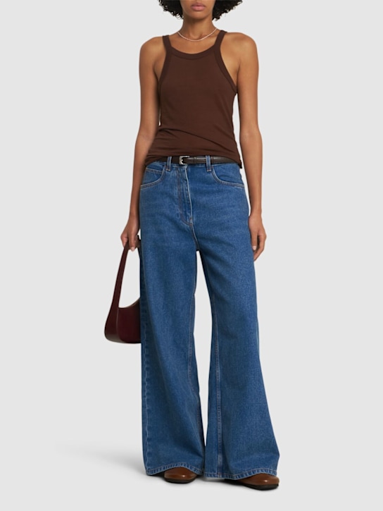 Soeur: Deborah cotton blend tank top - women_1 | Luisa Via Roma