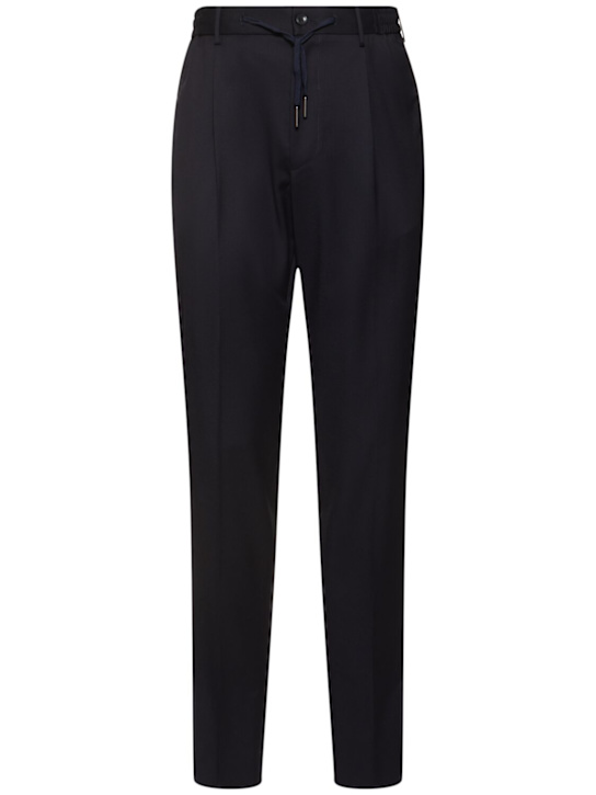 Tagliatore: Super 110's wool jogger pants - men_0 | Luisa Via Roma