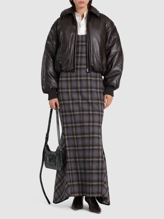 Acne Studios: Puffer bomber jacket - women_1 | Luisa Via Roma